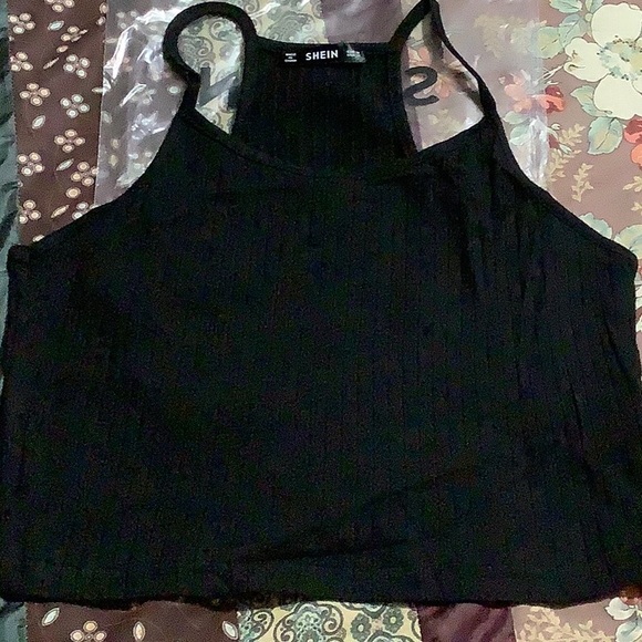 Last one Ribbed knit racer back cami - Picture 3 of 4